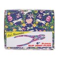 Best Way Tools Best Way Tools 33790 Floral Slip Joint Pliers with 4 Floral Patterns - pack of 12 2102234